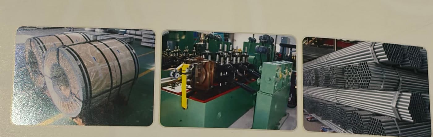 Jai Bharat Industries archive photograph of its tube production line